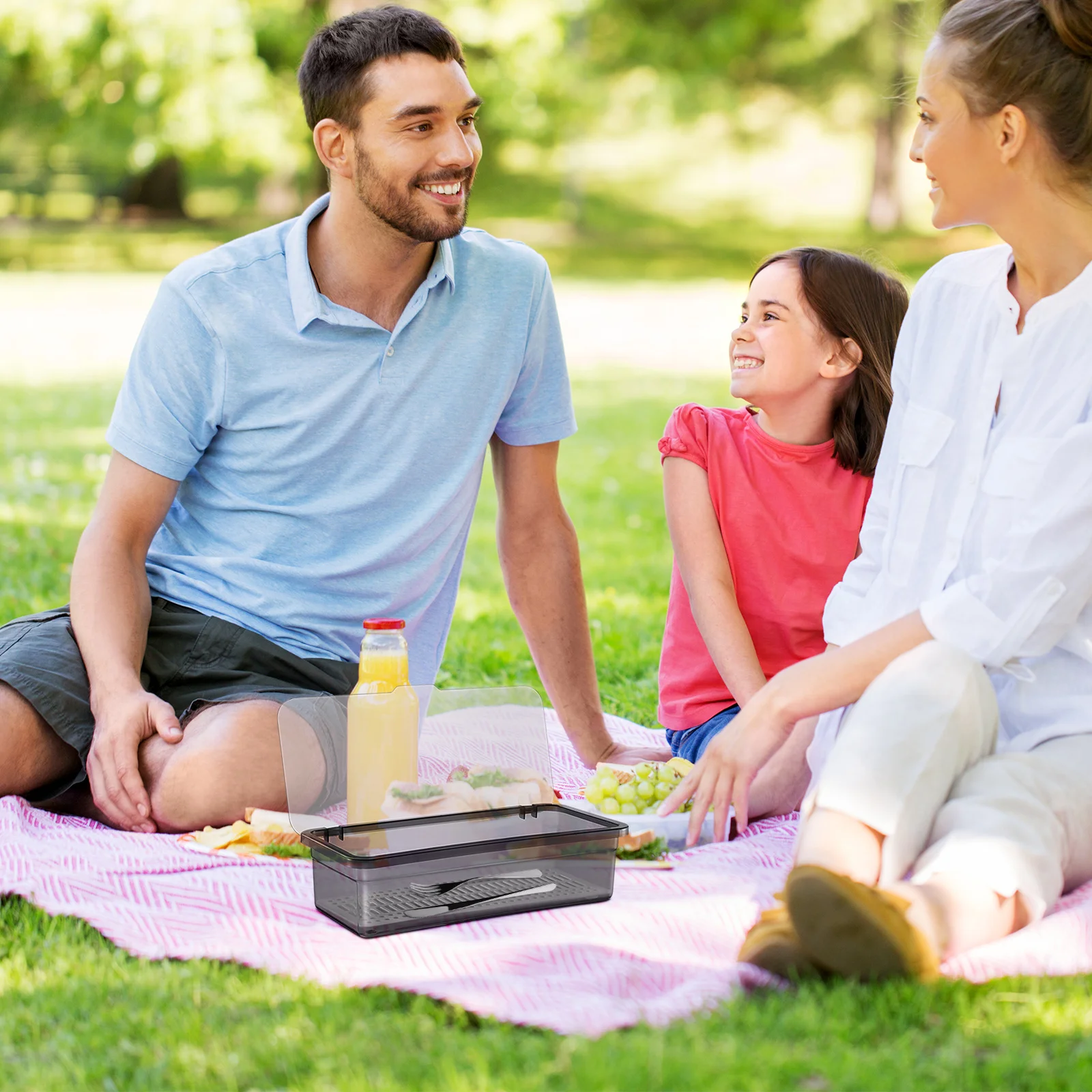 

Drainable Chopsticks Storage Box Transparent Kitchen Utensil Holder Bacteria Resistant Tableware Organizer Plastic