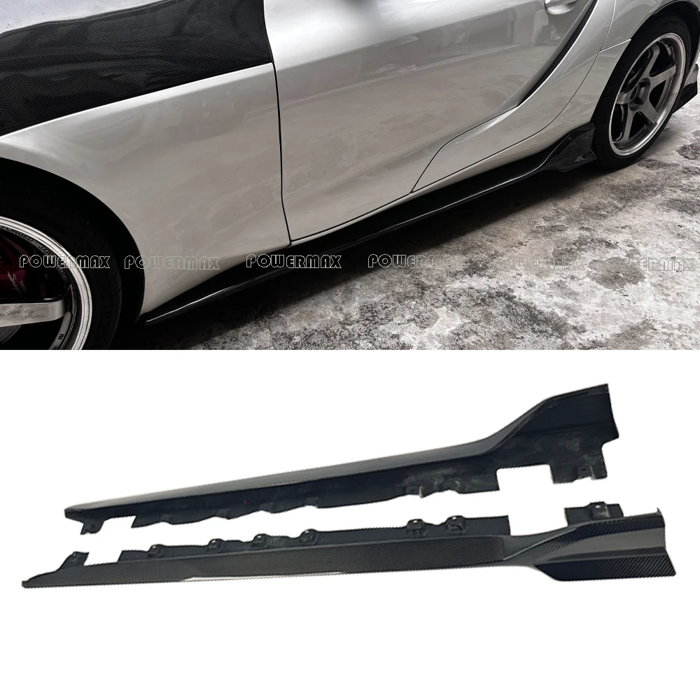 

Real Carbon Fiber A-d Style Side Skirts for Supra A90 MKV A91 2019+ Body Kit