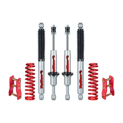 fo'r  Lift Kit Nitrogen Gas Charged  Shocks Absorber For TOYOTA HILUX REVO Coil Spring 2 Inch Suspension Lift Kit