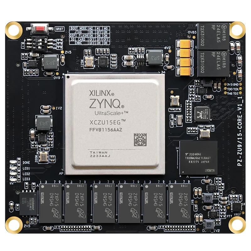 Основная плата Puzhi FPGA Xilinx ZYNQ UltraScale + MPSOC XCZU15EG FPGA SOM промышленного класса