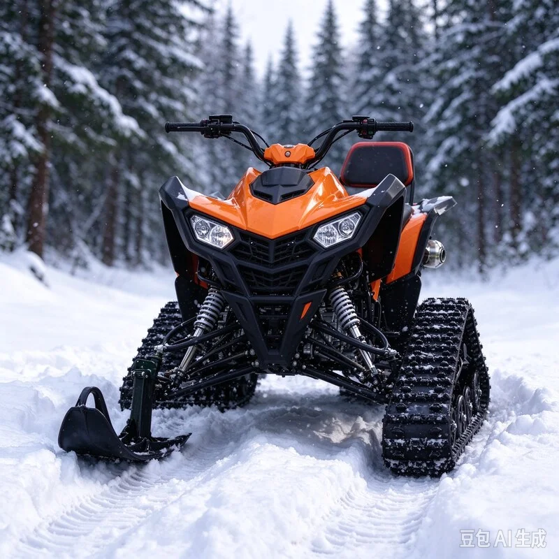 Snowmobile All-Terrain Sled Board Off-Road Beach Vehicle Snow Park Amusement Equipment Factory Direct Sale