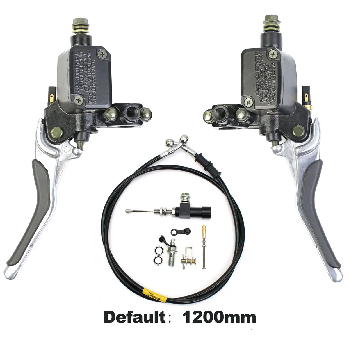 Motorcycle Hydraulic Clutch Kit Lever Master Cylinder Knitting Oil Hose For Motos Dirt Sport Bike Scooter Pit Bike ATV Universal