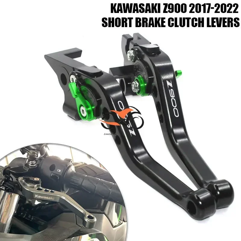 

For KAWASAKI Z900 Z 900 2017-2022 2021 2018 2019 2020 Accessorie Adjustable Motorcycle Short Brake Clutch Levers