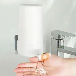 Soap Grinder Dispenser Wall Installation Fully Enclosed Manual Soap Saving Tool for Kitchen Office Hotel Gyms Urban Apartment