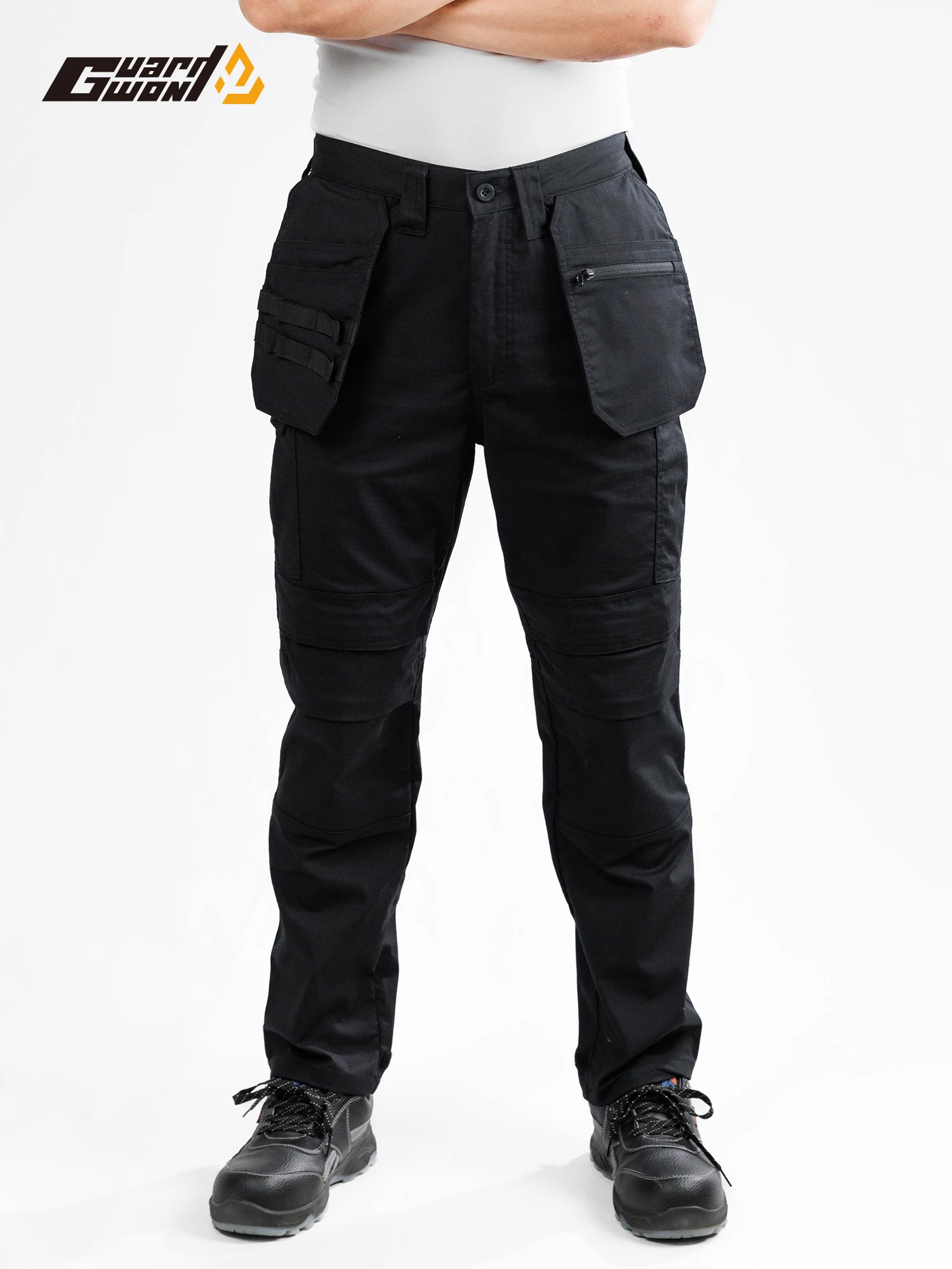 Men's quick drying work pants, elastic and durable, outdoor hiking and off-road pants, outdoor tactical pants