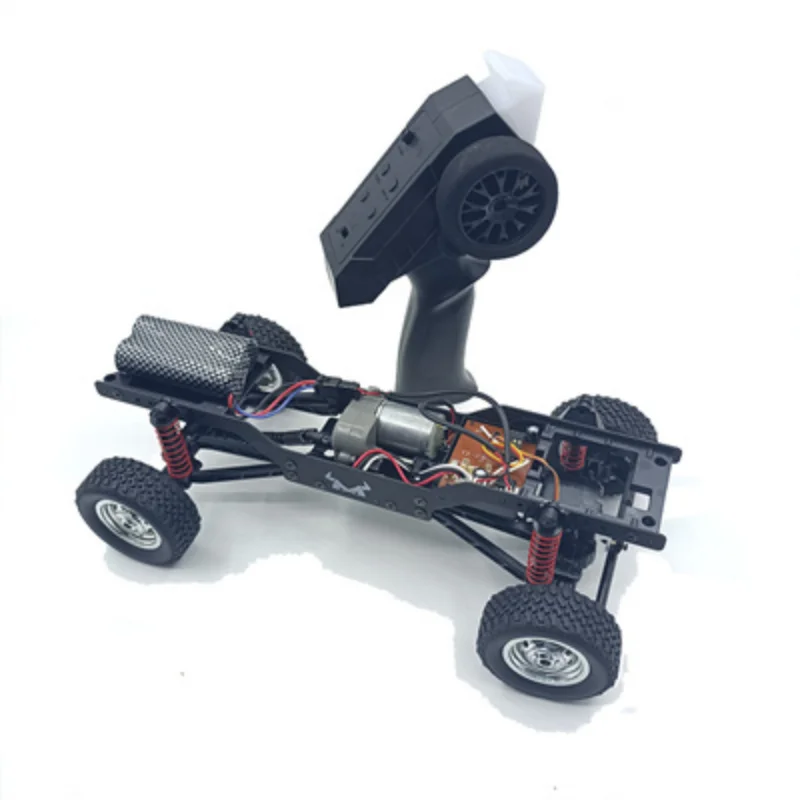 MN MN78 MN-78 RC Car Spare Parts Modified Metal Four-wheel Drive Frame Assembles Model Housing Motor Wave Box Steering gear Tire