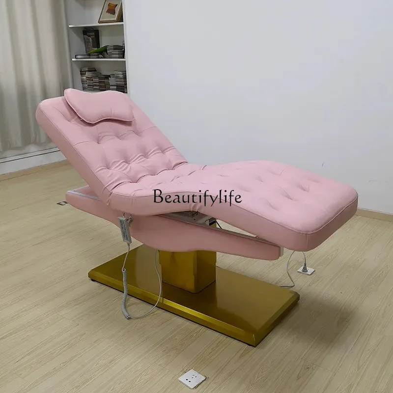 

Electric beauty bed Beauty salon lifting pattern embroidery bed Massage bed