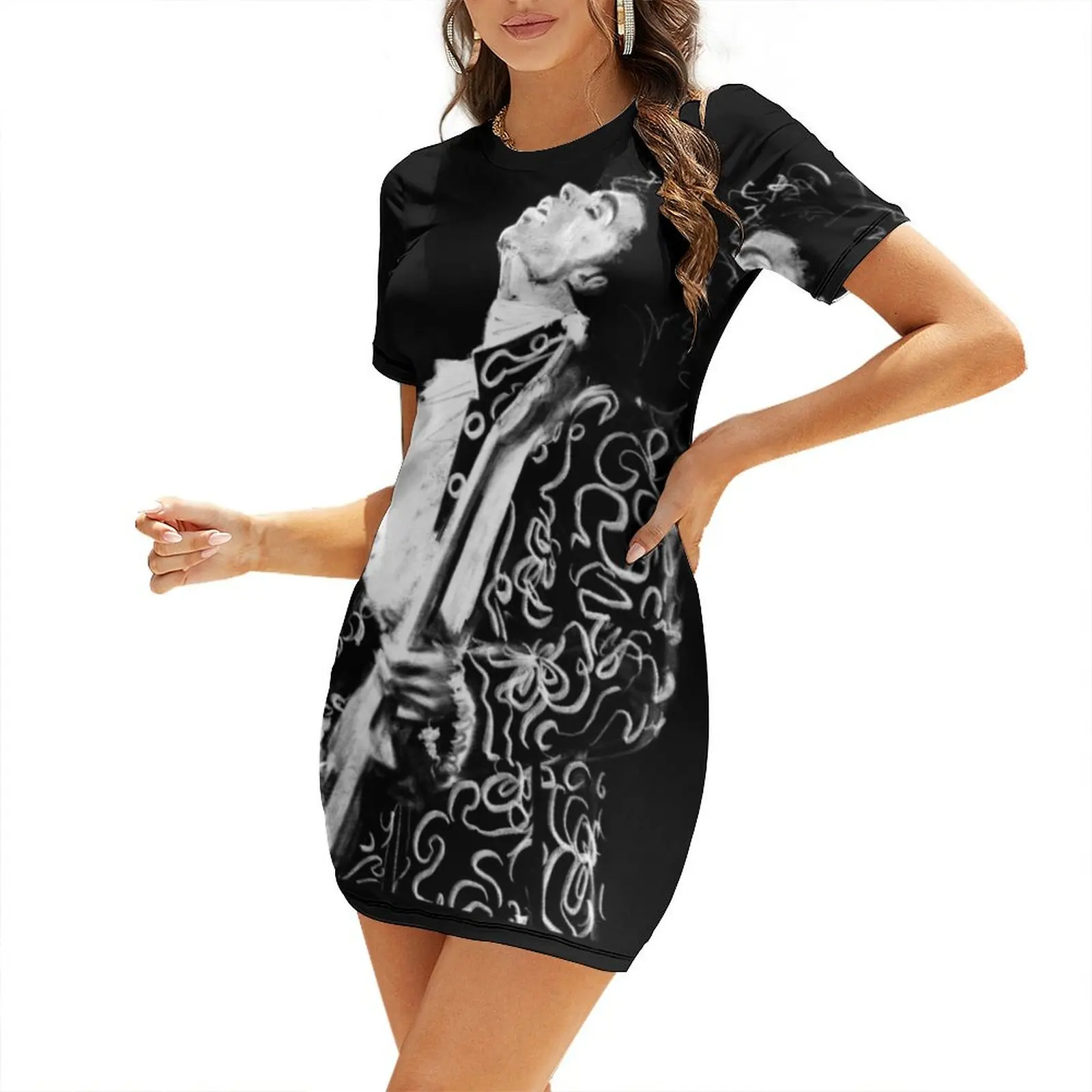 

P-art 22 Short-Sleeved Dress loose summer dress summer dresses womens 2025 Elegant gown long dress women summer