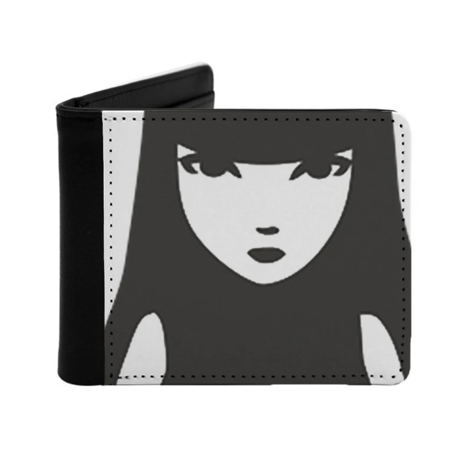 

Emily The Strange Short Men's Wallet Multifunction Purse Male Pu Leather Wallet Emily The Strange Emily Strange The Strange