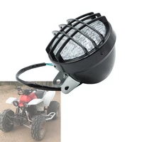 Faro delantero LED de 12V para 70/110/125/150/150cc 4 ruedas Quad Dirt Bike ATV Dune Buggy para Yamaha Banshee