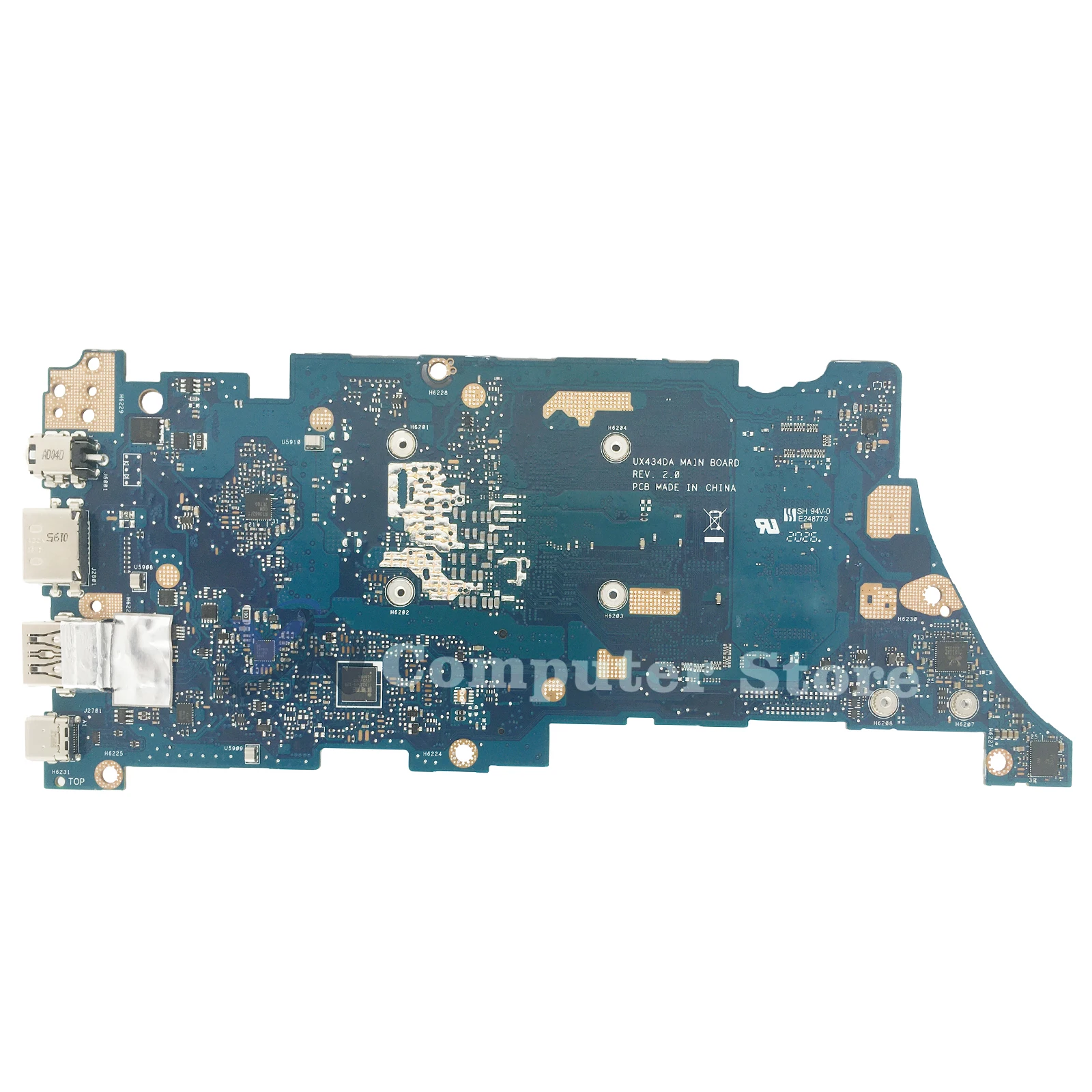 Imagem -02 - Laptop Motherboard para Asus Zenbook 14 Ux434da Um433d Ux434d Um433 16gb de Ram R53500u R7-3700u 100 Teste ok