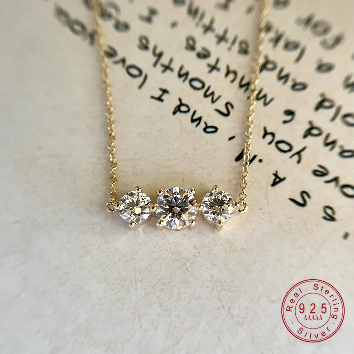 s925-prata-esterlina-banhada-a-ouro-18k-com-tres-zircoes-pingente-colar-requintado-corrente-de-clavicula-brilhante