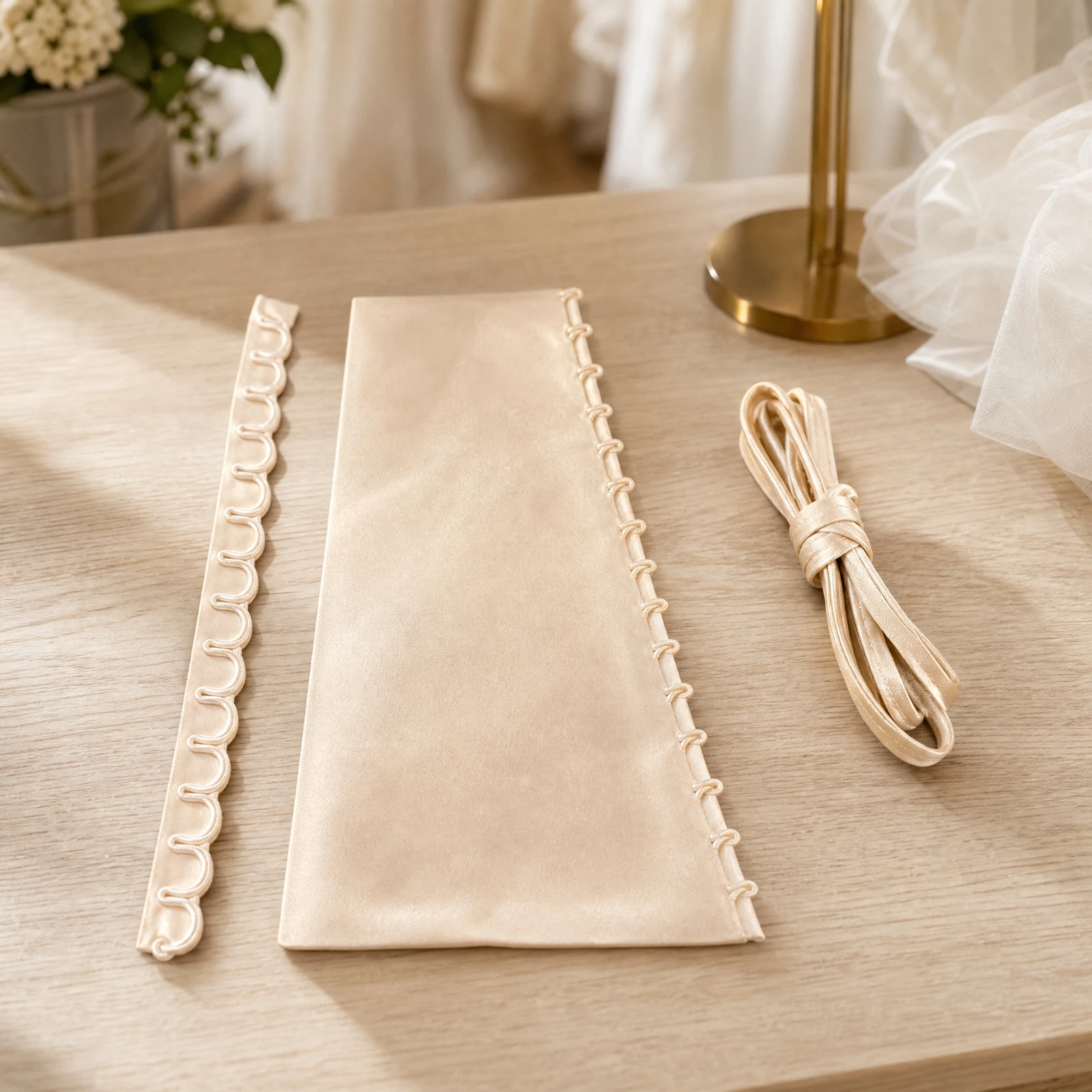 Dress Lacing Component Lightweight Wedding Dress Lace-up Back Panel for Brides, Weddings