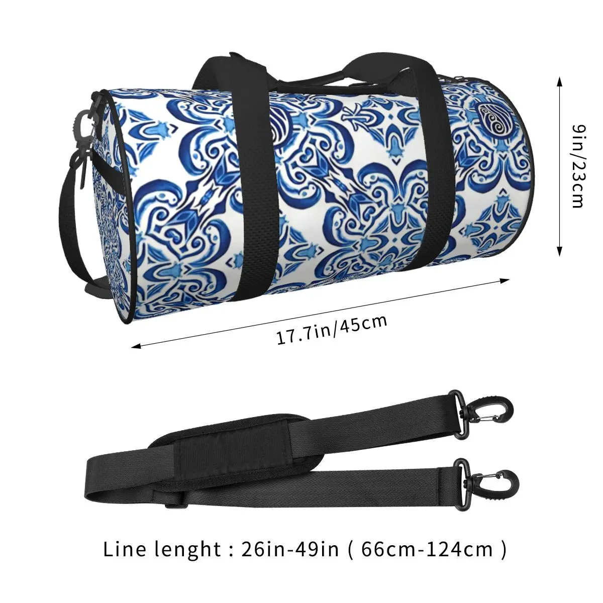 Water Tribe Mask Sport Bags A-Avatars with Shoes Gym Bag Waterproof Couple Design Handbag Travel Training Graphic Fitness Bag