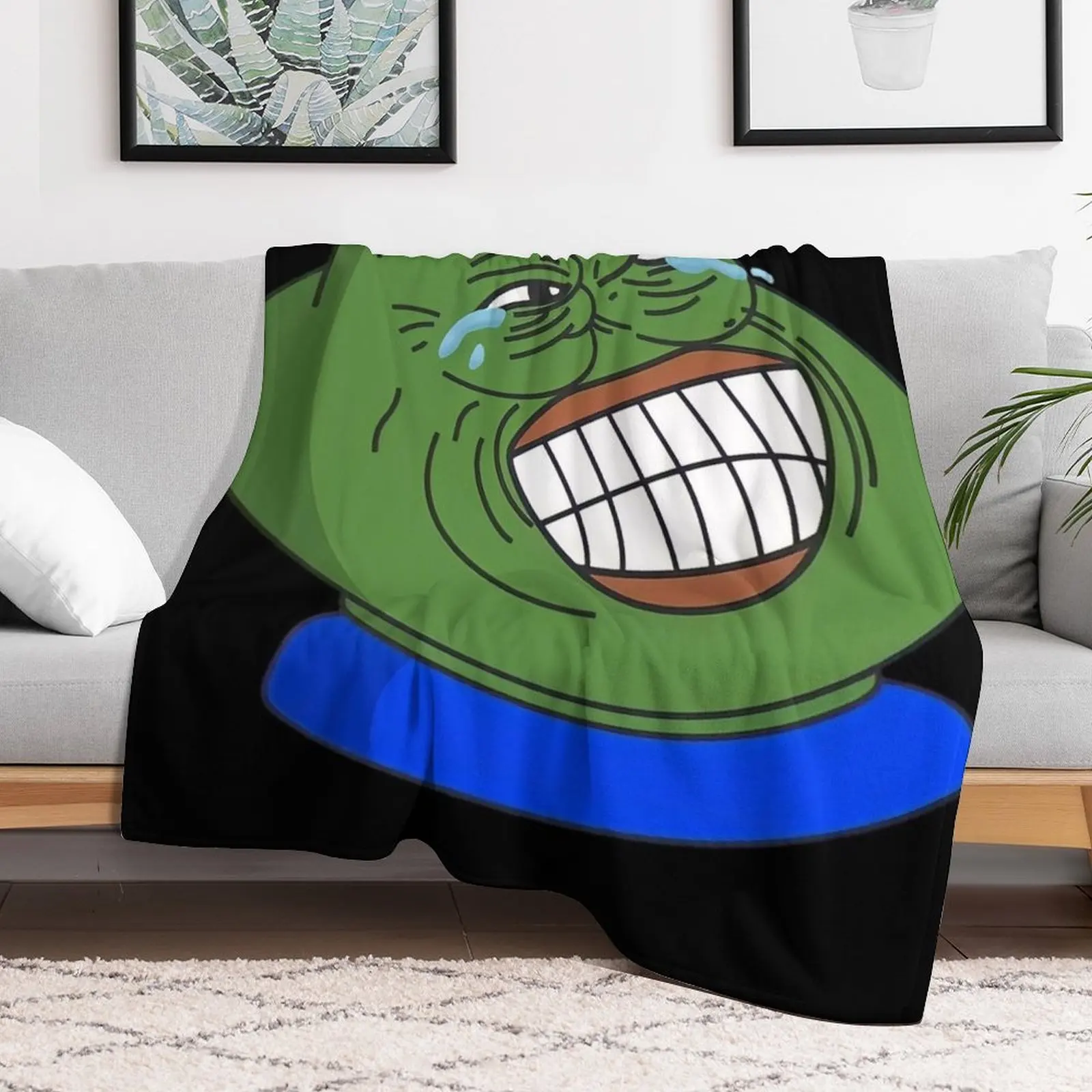 

Pepe Throw Blanket Loose Cute cosplay anime Blankets