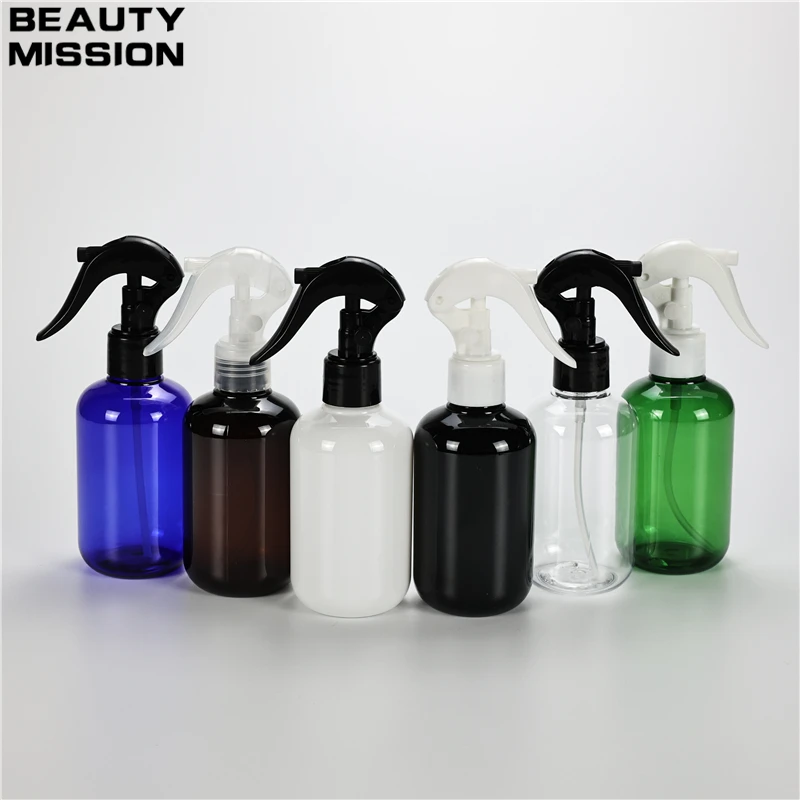 200ML X 25 Spray Pump Bottles For Watering Flowers Salon Barber Hair Tools Water Sprayer Oil Head Watering Can Plastic Container