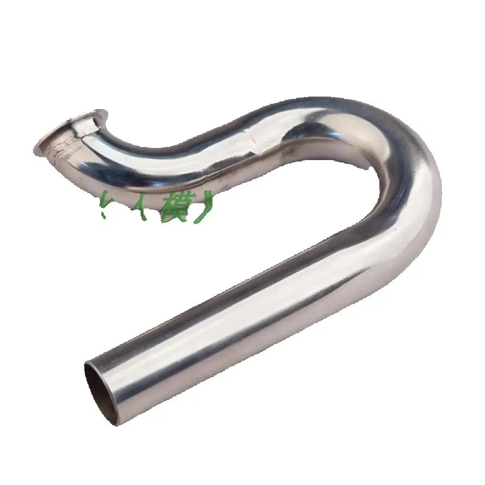 RC Petrol Boat Exhaust Front Bend Pipe Suitable for Catamaran Built-in Exhaust Use