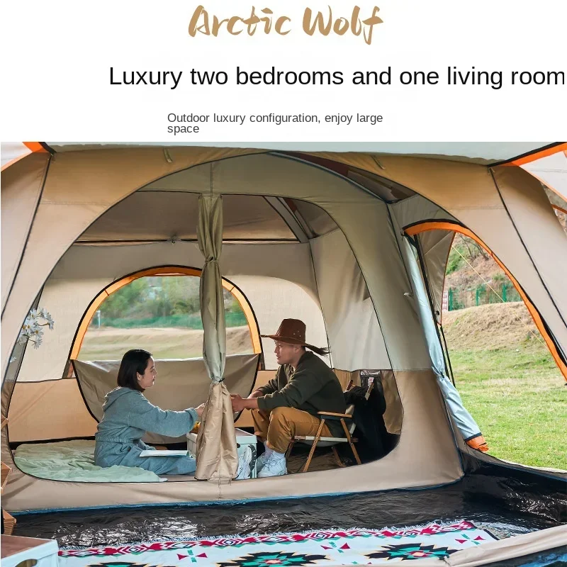 

Arctic Wolf Tent Outdoor Portable 2-Room Camping Outdoor Outdoor Camping Tent Tents Outdoor Camping Camping Tent