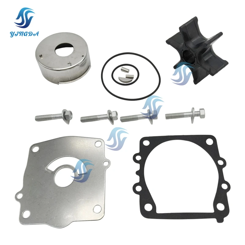 Water Pump Impeller Repair Kit 61A-W0078 For Yamaha Outboard Motor F150 F200 F225 61A-W0078-A3 61A-W0078-A4 Boat  Parts
