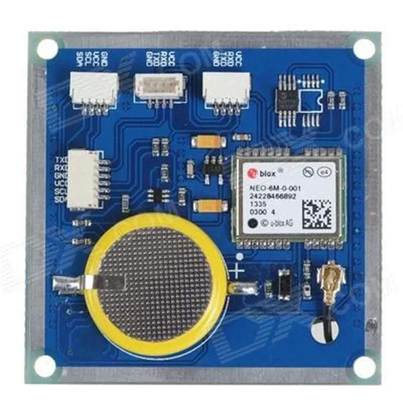 NEO-6M GPS Module & Compass Module W/ Ceramic Antenna Strong Signal for Matek MATEKSYS APM PIX PX4 MWC Flight Controller