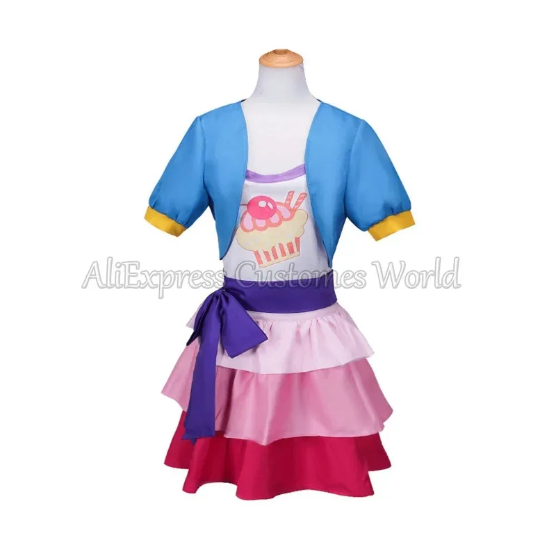 Pinkie Pie Cosplay Anime Twilight Sparkle disfraz uniforme chaquetas superiores faldas accesorios traje vestido de fiesta de Halloween para niña