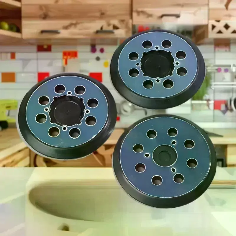 5-Inch Sanding Disc Backing Pad; 8-Hole Hook Loop Abrasive Wheel For Orbital Sander (Electric Polishing Machine Grinding Disc)