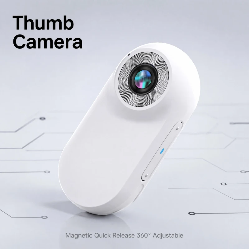 

Mini Magnetic Thumb Camera HD 1080P Portable Wearable Body Cam for Outdoor Cycling Pet Recording Sports Action DV