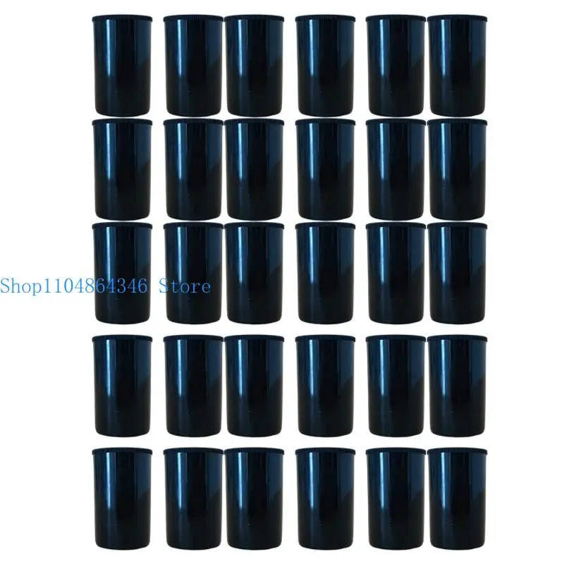 652F Film Cans with Lid Small Space Saving Film Container For Film Rolls Scientific