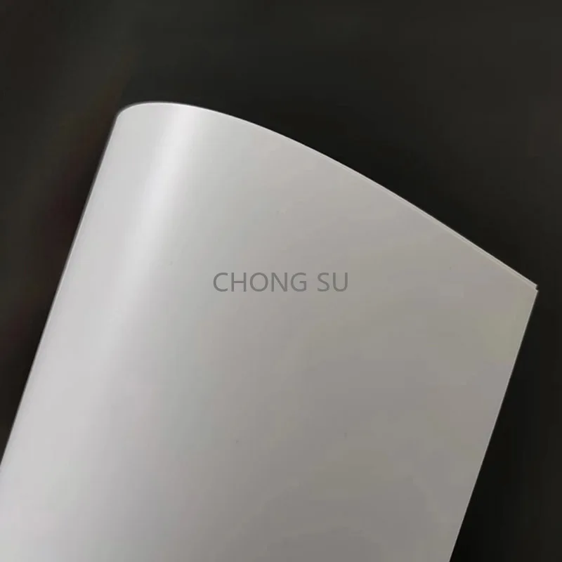 2-10 stuks PVC Plastic Vel Dik 0.2-1mm Hardboard Wit/Zwart Model Handgemaakte Pad Paneel Plaat 100x100 100x150 200x200 300x300mm