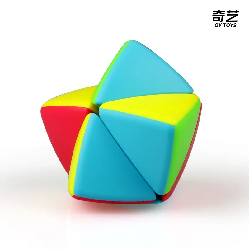 QiYi-Cube magique de Mastermorphix 2x2, jouet pour entraînement cérébral, puzzle sans autocollant, cadeau pour enfants