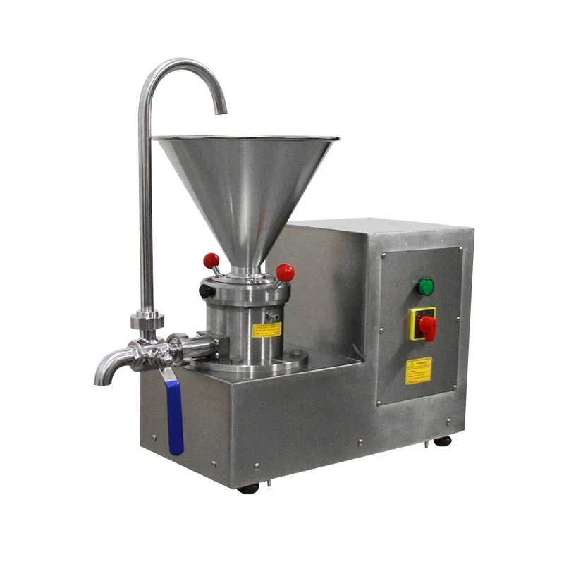 

JMS60 Small Commercial Stainless Steel Grinding Sesame Crusher Household Peanut Butter Soy Emulsifier Machine 110V/220V