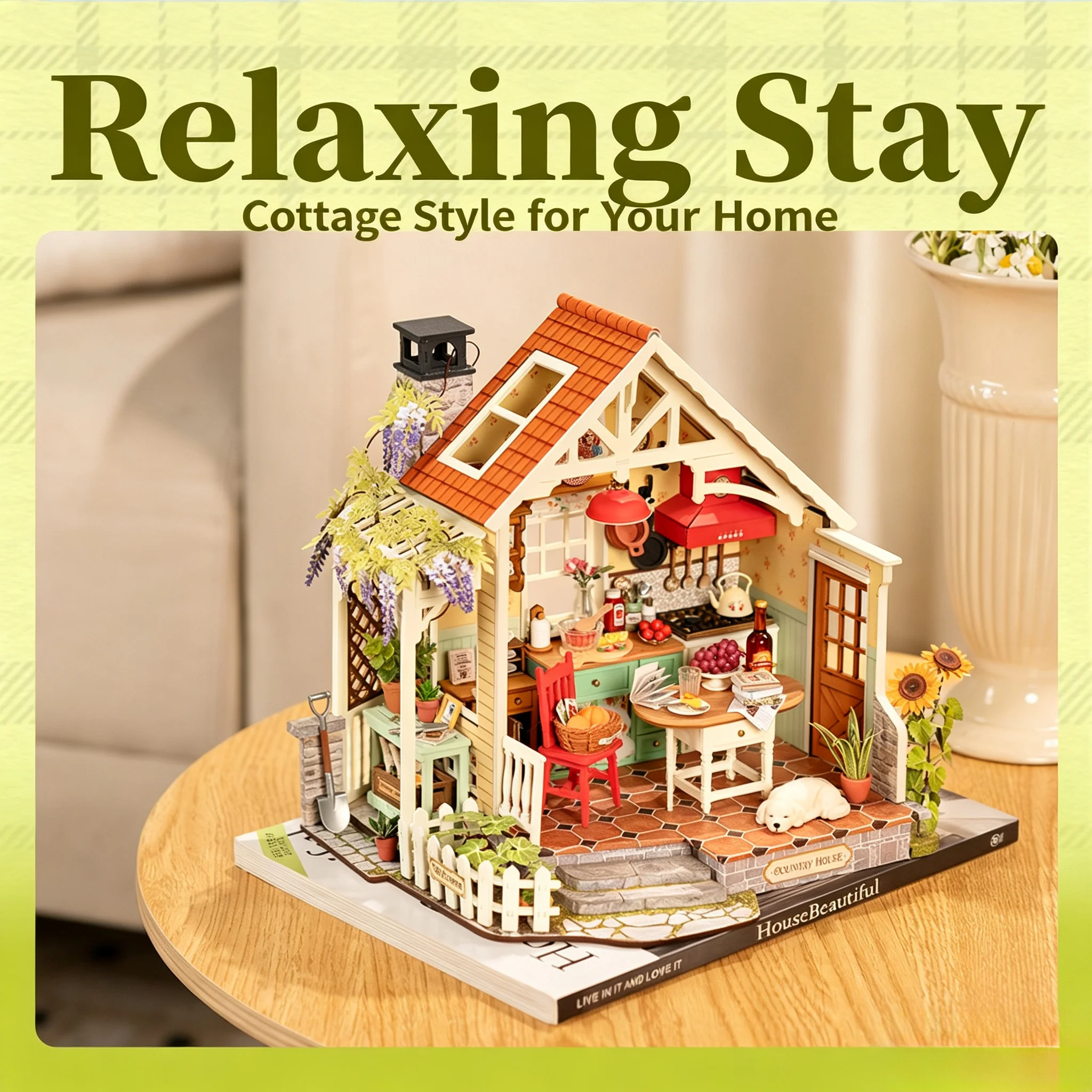 Slow Kitchen Time DIY Wooden D - Art Craft Building recension och pris