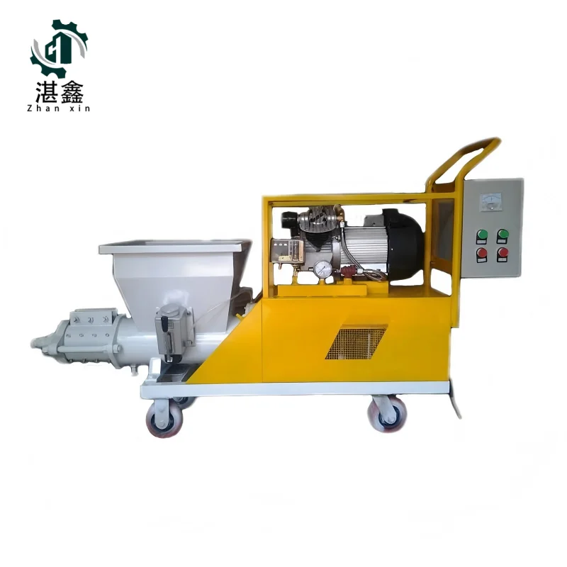 

Автоматическая машина для распыления бетонного раствора с двигателем и насосом, высокая эффективность, 220/380В, емкость бункера 50 л