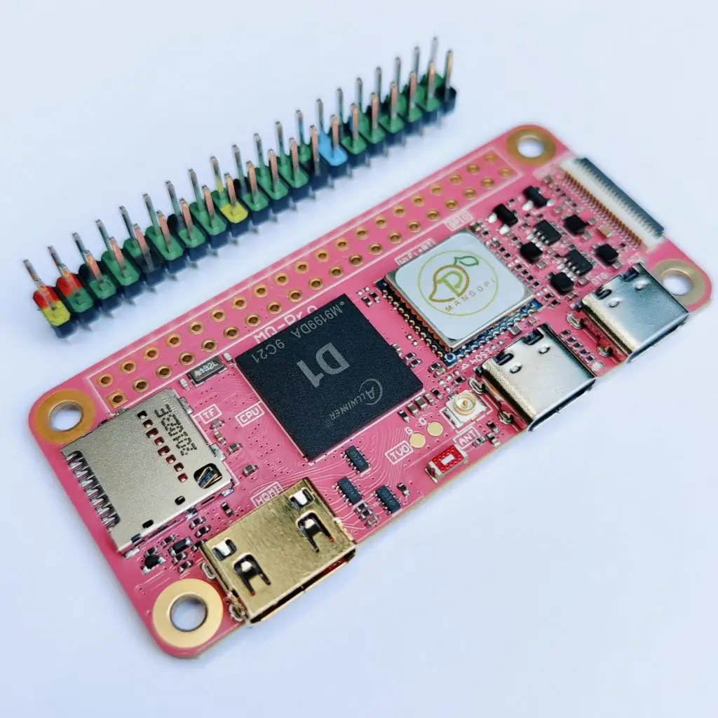 Mangopi-mq-pro Development Board Allwinner d1 V1.4 Sbc Domestic Riscv Arte Comparada Raspberry pi Laranja pi