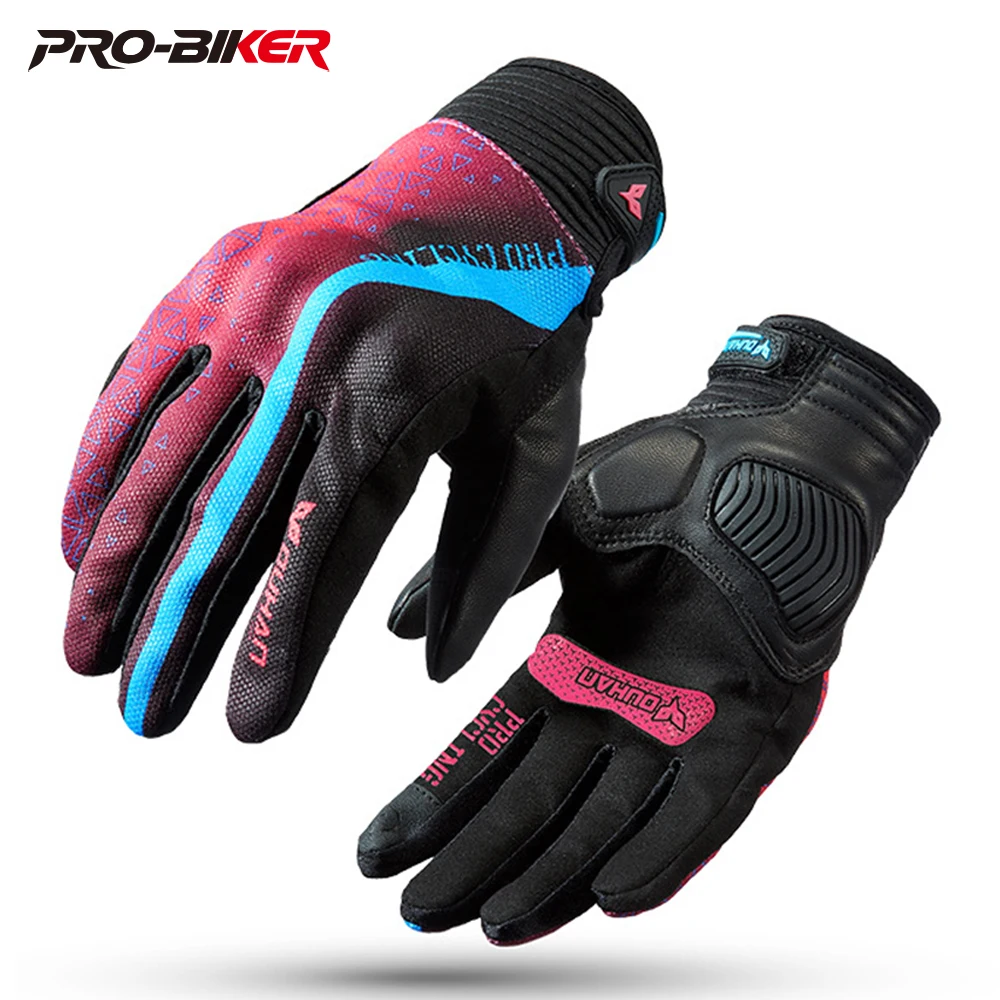 

DUHAN Woman Motorbike Gloves Collision Avoidance Guantes Moto Mujer Warm Luvas Para Motociclista Light Guantes Moto Mujer