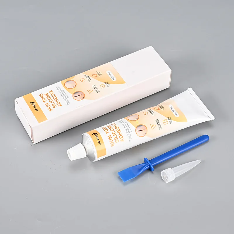 Silicone Materials Special Glue, Skin Color Silicone Doll Model Repair Bonding Agent, doll Wound Hole Repair, Soft And Not Hard view 5