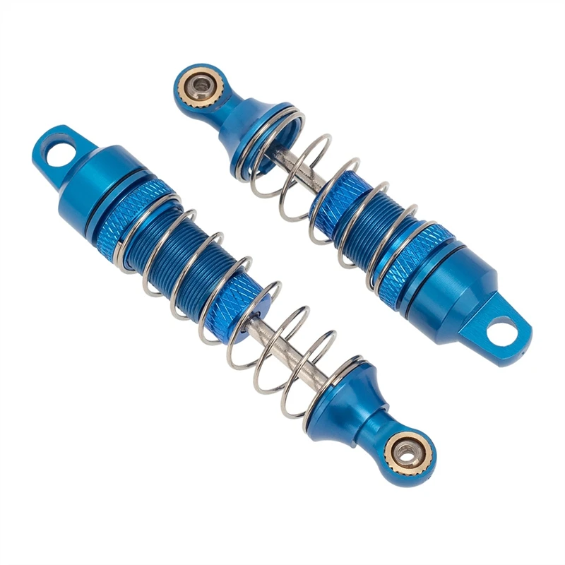 4Pcs Metal Front & Rear Shock Absorber Spring Dampers For Losi 1/18 Mini-T 2.0 2WD Stadium Truck Upgrade Parts