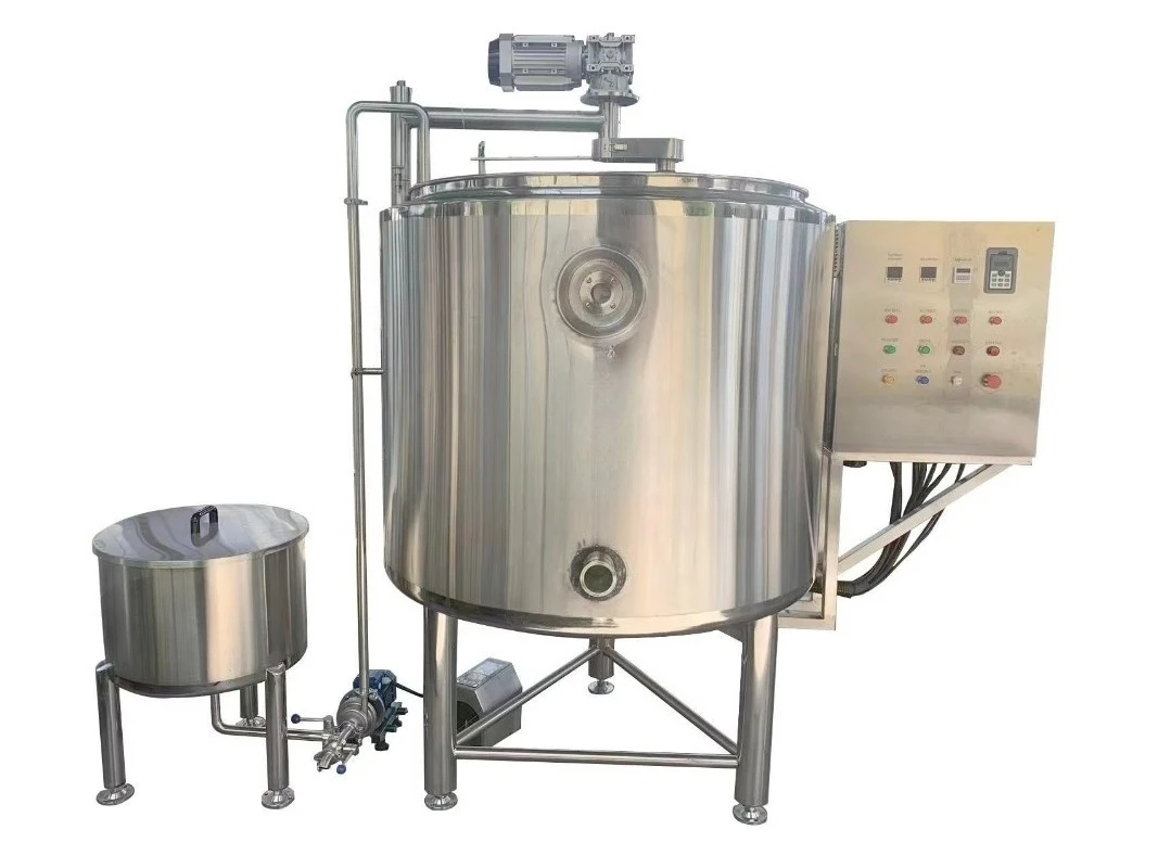 500L 1000L 2000L Cheese Production Line Mozzarella Cheese Making Machine Cheese Vat view 2