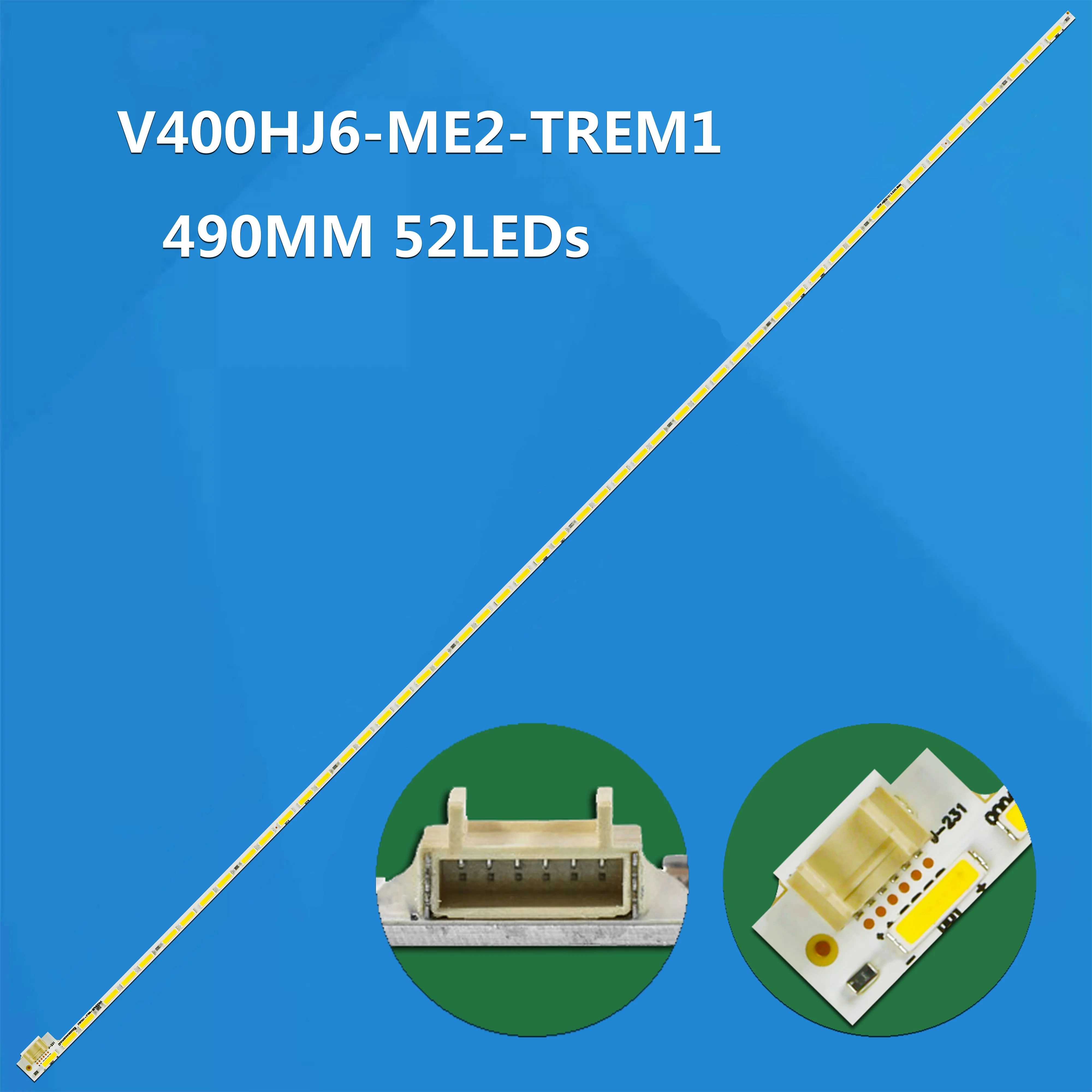 새로운 52LED V400HJ6-ME2-TREM2 DEXP 40A7100 F40B7100T 파나소닉 TC-40C400B TH-40A400X TC40C400B TC-L40SV7X N31A51POA용