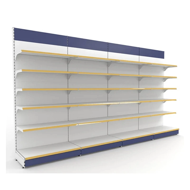 custom.Single Sides Gondola Shop Supermarket Shelf Store Display Gondola Display Shelving Retail Rack
