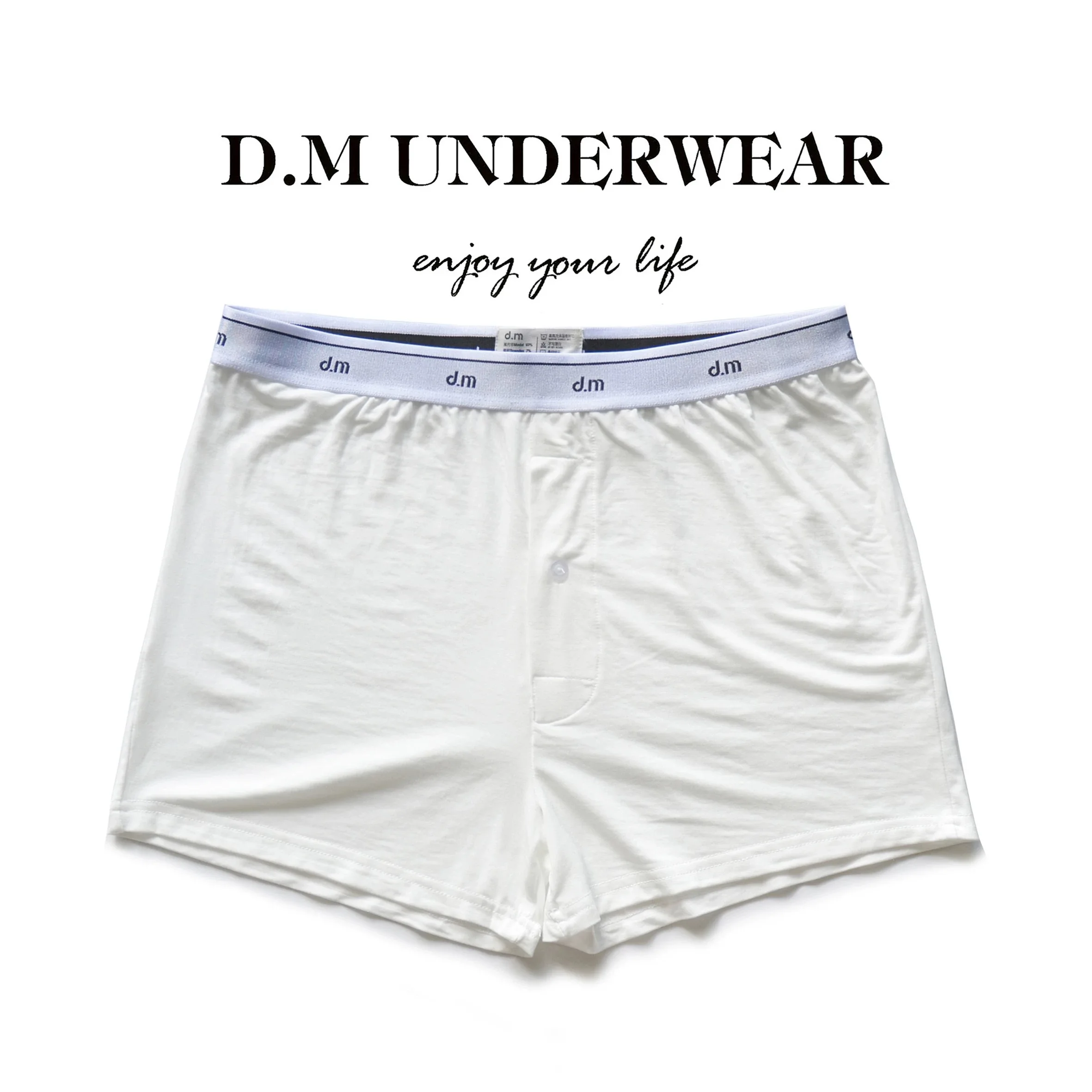

Men's Hot Underwear Low Waist Cool Solid Letter Print Boxer Pants Home Comfortable Underpants