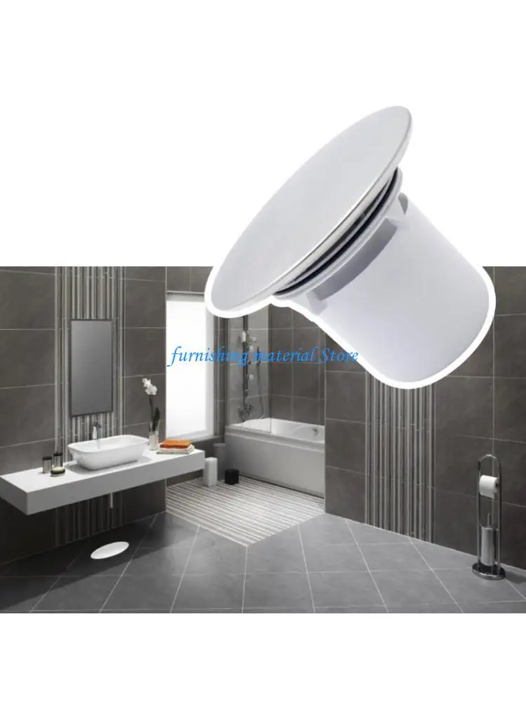 

Y5GD Removable Floor Drain Cover Deodorant Shower Trap Cover Universal Shower Plughole Cover Removable Waste Trap Cover
