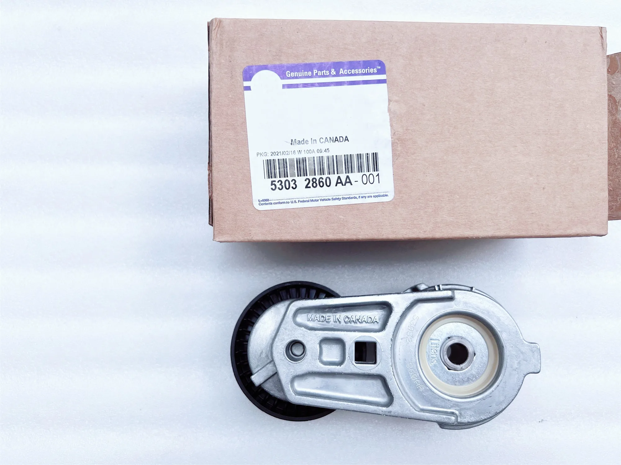 

The Original Drive Belt Tensioner Assembly 53032860AA Is Applicable To Jeep Wrangler JK, J3, 3.8L. 2007-2011