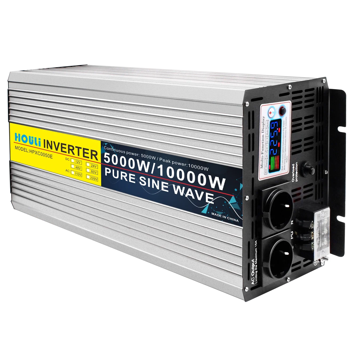 Inverters & Converters Inverters Pure Sine Wave 10000W 8000W 6000W 5KW Inversor De Convertidor de Corriente 24v 48v Ac 220