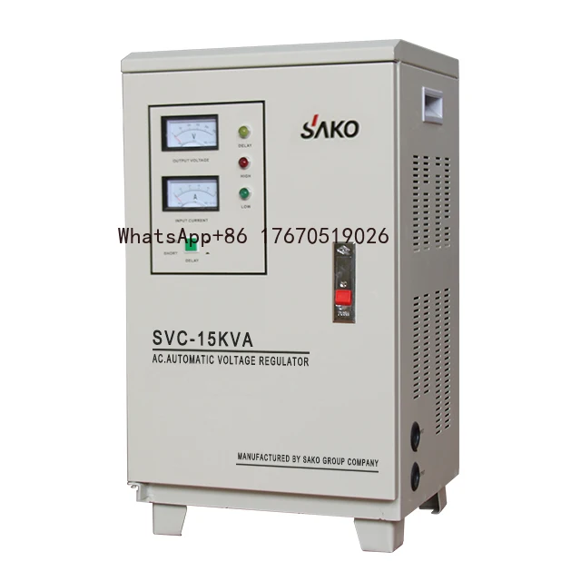 High Precision Sako Automatic Voltage Regulator 10kva Automatic Voltage Regulator Stabilizer