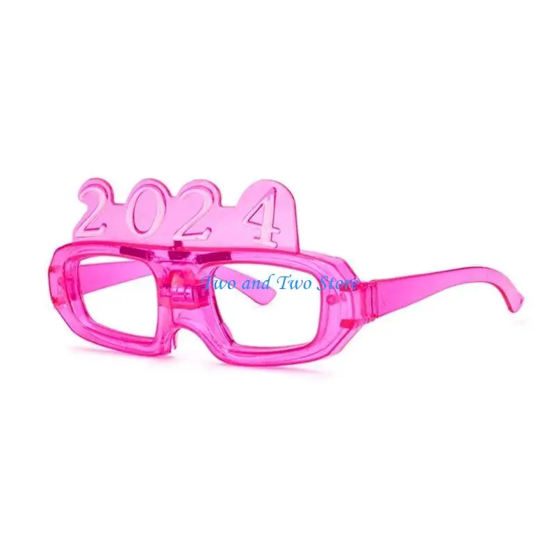

HX6F Led Glasses Neons Flashing Glasses Christmas Glow Sunglasses Party Supplies
