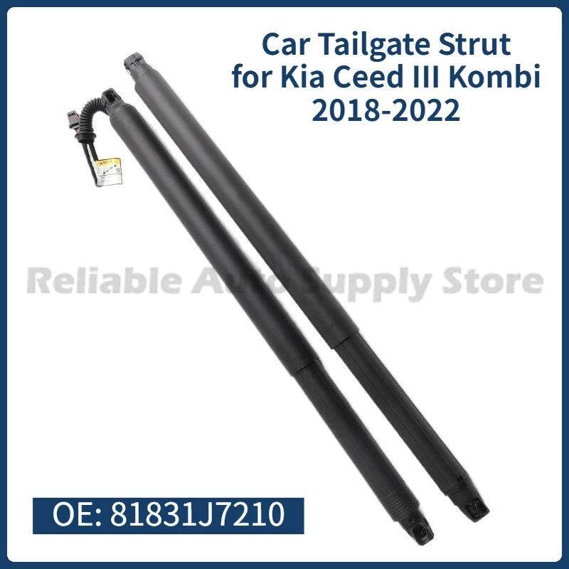 

1 пара стоек задней двери автомобиля 81831J7210, электрическая стойка задней двери багажника автомобиля для Kia Ceed III Kombi 2018-2022