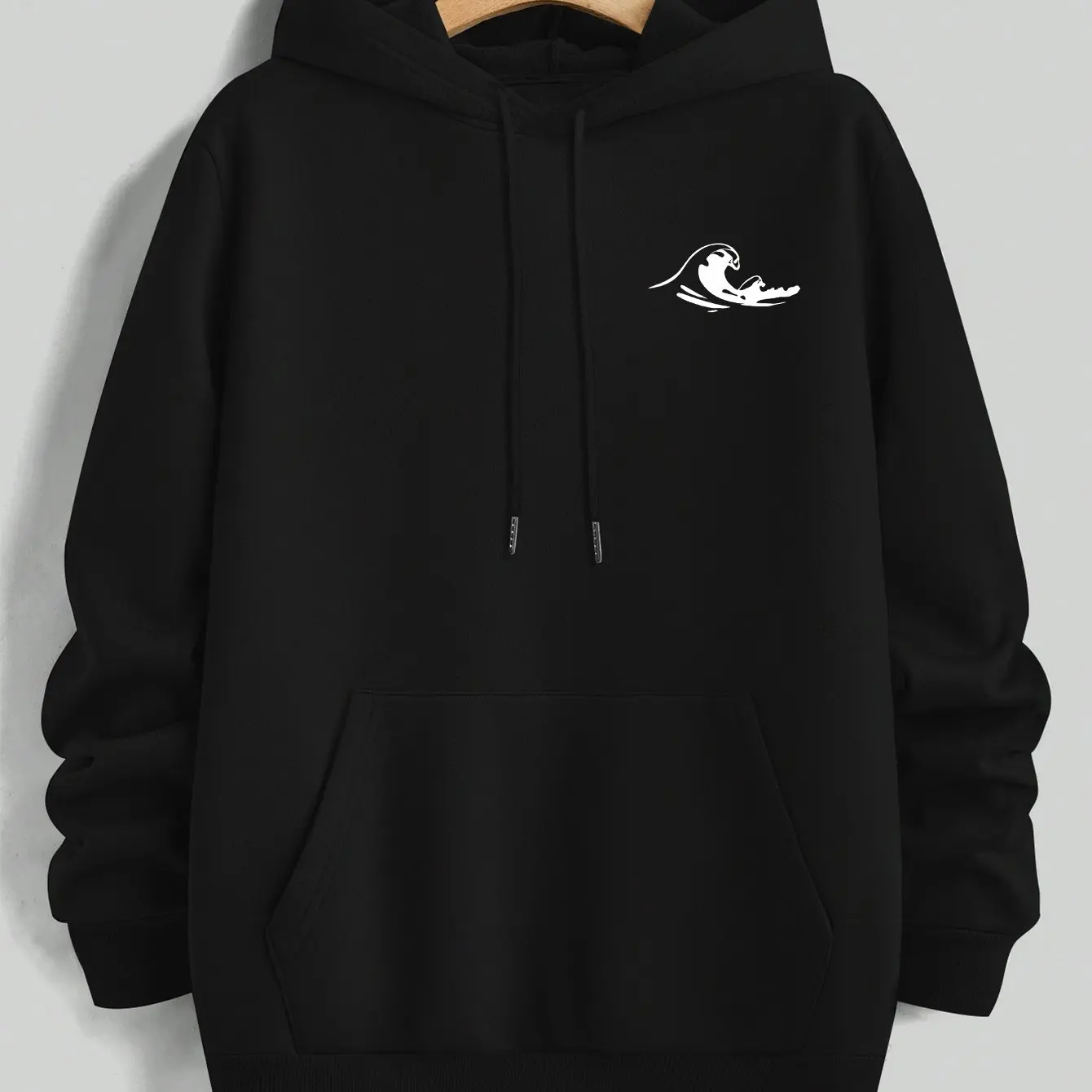 Men's stylish, casual, simple and relaxed vacation style hooded sweatshirt, men'slong-sleevedhoodedsportshirt,sportyfashionstyle