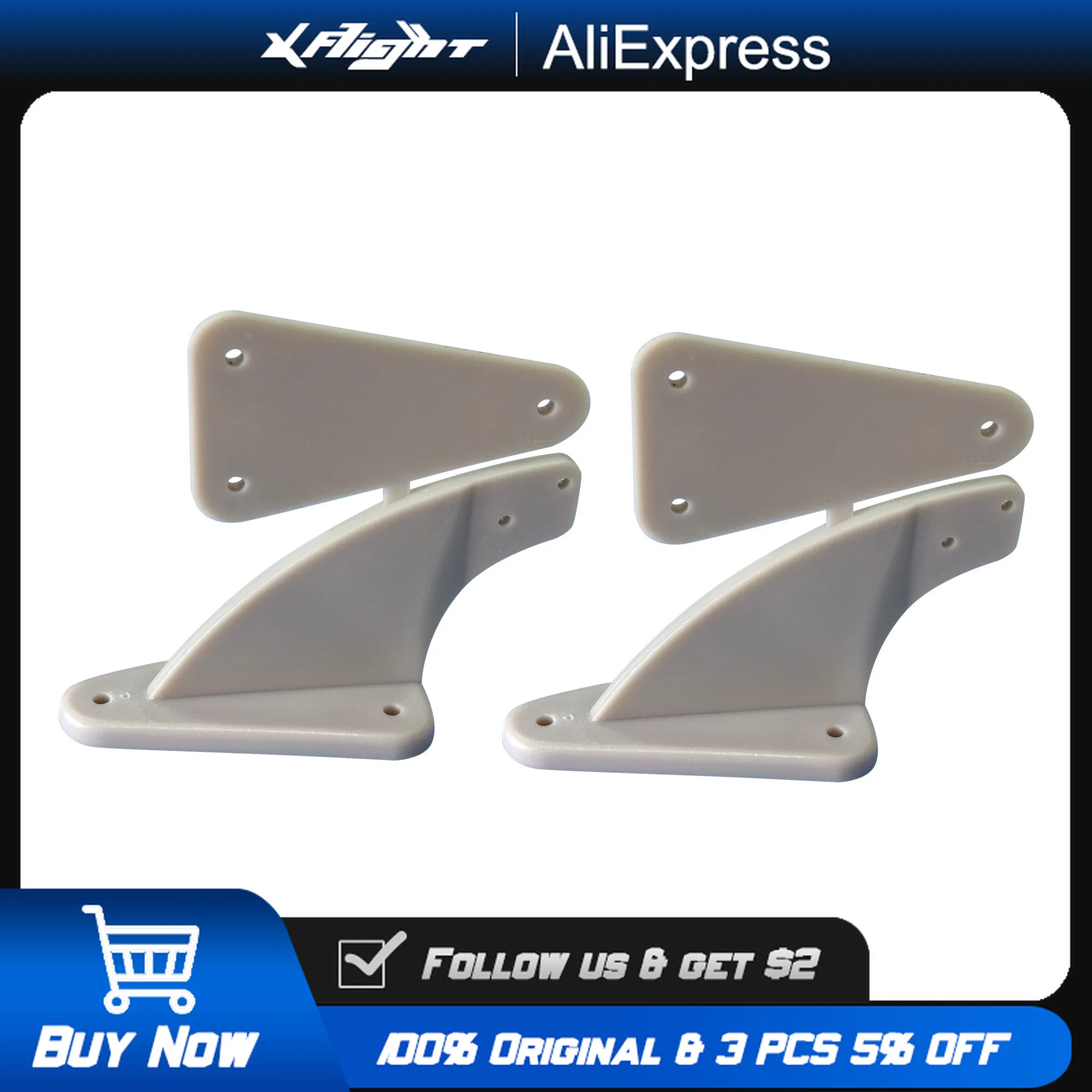 

XFlight 5 шт. нейлоновые контрольные рожки для радиоуправляемых самолетов | Винты не требуется | Запасные части для моделей из пенопласта | Прочные аксессуары