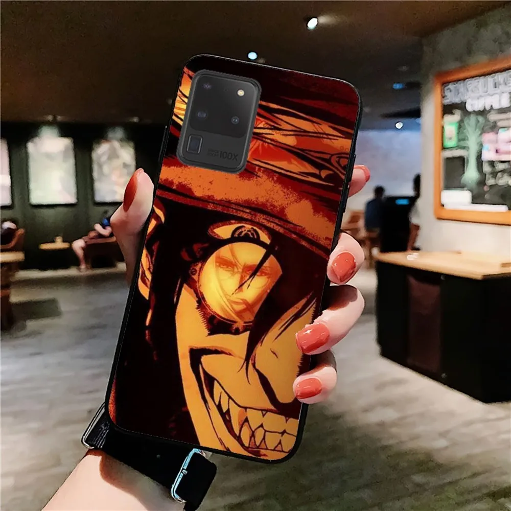 Alucard Hellsing Anime Phone Case For Samsung S 9 10 20 21 22 23 30 23plus Lite Ultra FE S10lite Fundas